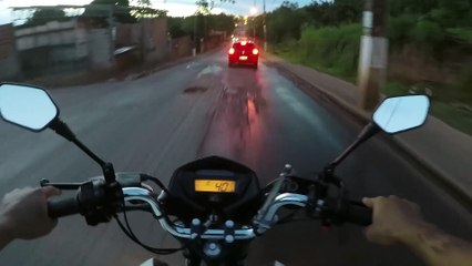 FAN 160 NA GASOLINA COMUM, CORRE MAIS ?