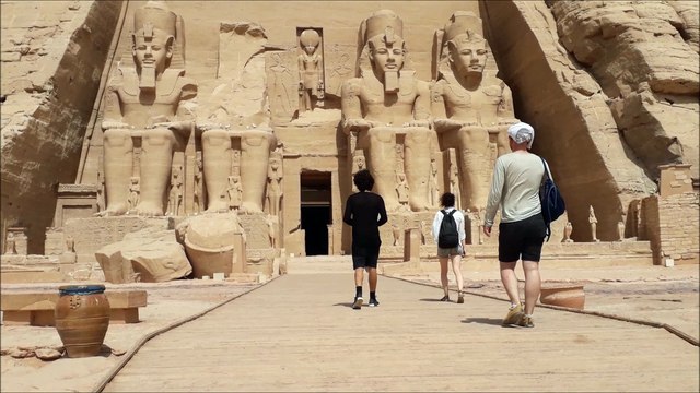 croisière en dahabeya sur le Nil - visite d'Abu Simbel