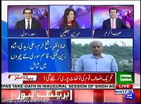 PTI & PPP chant slogans while PMLN remained silent in National Assembly