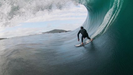 How The Right Almost Killed This Local Hellman With a 3-Wave Beatdown | SURFER Magazine