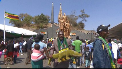 Zimbabwe's Heroes day: Mnangagwa calls for peace, unity