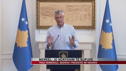 Merkel: Nuk ka ndërrim të kufijve në Ballkan - News, Lajme - Vizion Plus