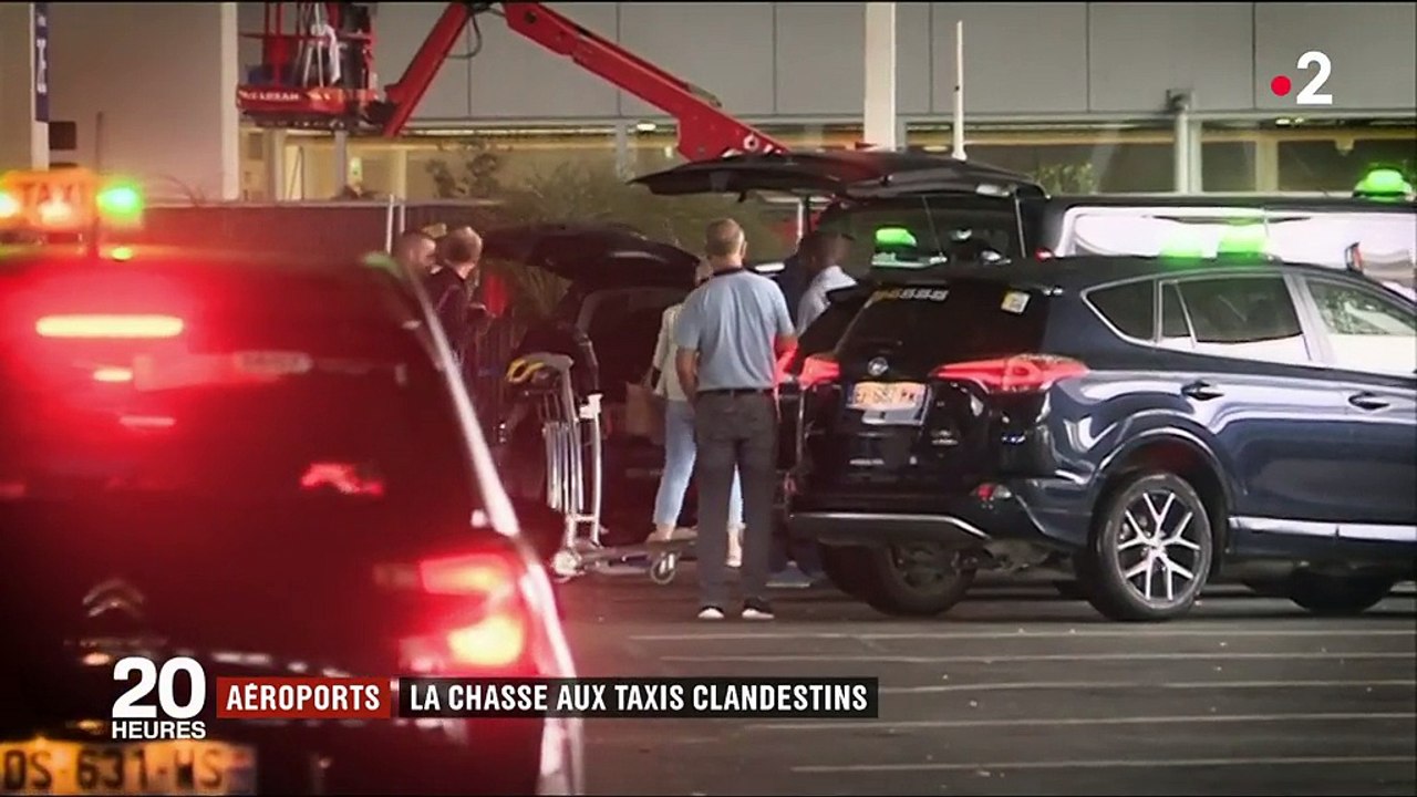 Aéroports : la chasse aux taxis clandestins