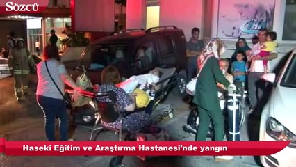 Download Video: Haseki Eğitim ve Araştırma Hastanesi'nde yangın