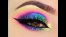 Best Makuep Tutorial -  Rainbow Makeup  Makeup Tricks