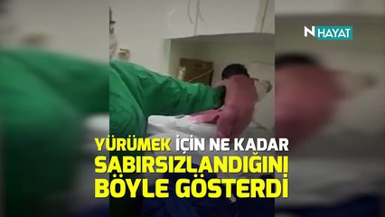 Hayat... Birkaç dakikalık ama yürümek için can atıyor