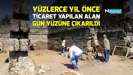 N Hayat... İki bin yıllık dükkanlar bulundu (Tarihe ışık tutuyor)