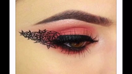 Best Eyeliner Tutorial - Flower Eyeliner  with Sigma Beauty