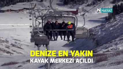 N Hayat... Denize en yakın kayak merkezi