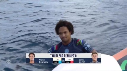Adrénaline - Surf : Tahiti Pro Teahupo'o, Men's Championship Tour - Round 2 heat 7