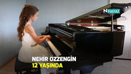 N Hayat... 12 yaşında piyanonun genç yeteneği