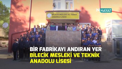 N Hayat... Fabrika gibi okul (Öğrenciler de kazanıyor)