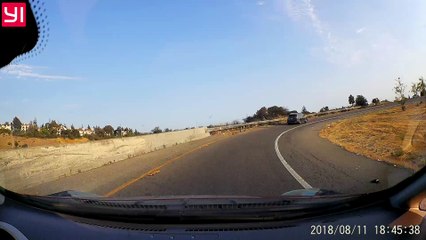 Airplane Makes Emergency Landing on Busy California Freeway