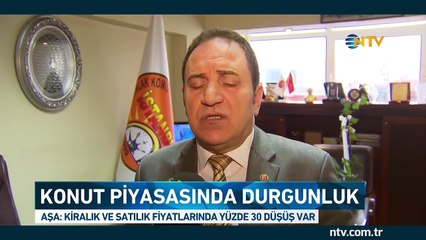 ''Kiralık ve satılık fiyatlarında yüzde 30 düşüş var''