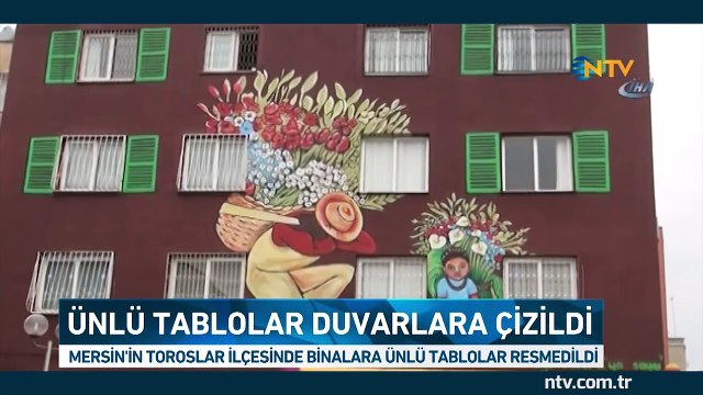 Mersin sokaklarında ''İnci Küpeli Kız''