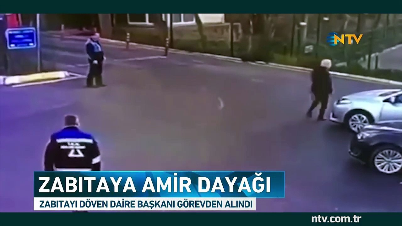 Zabıta memurunu döven zabıta müdürü görevden alındı