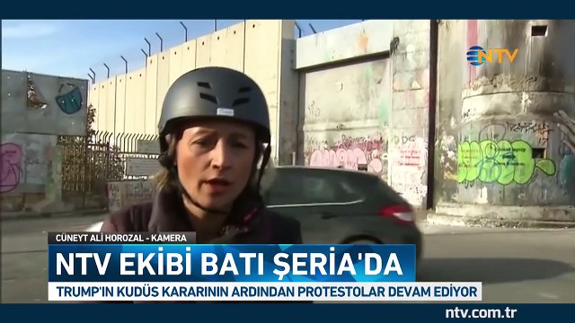 NTV ekibi sıcak bölgede... Batı Şeria'da çatışmalar yaşanıyor.
