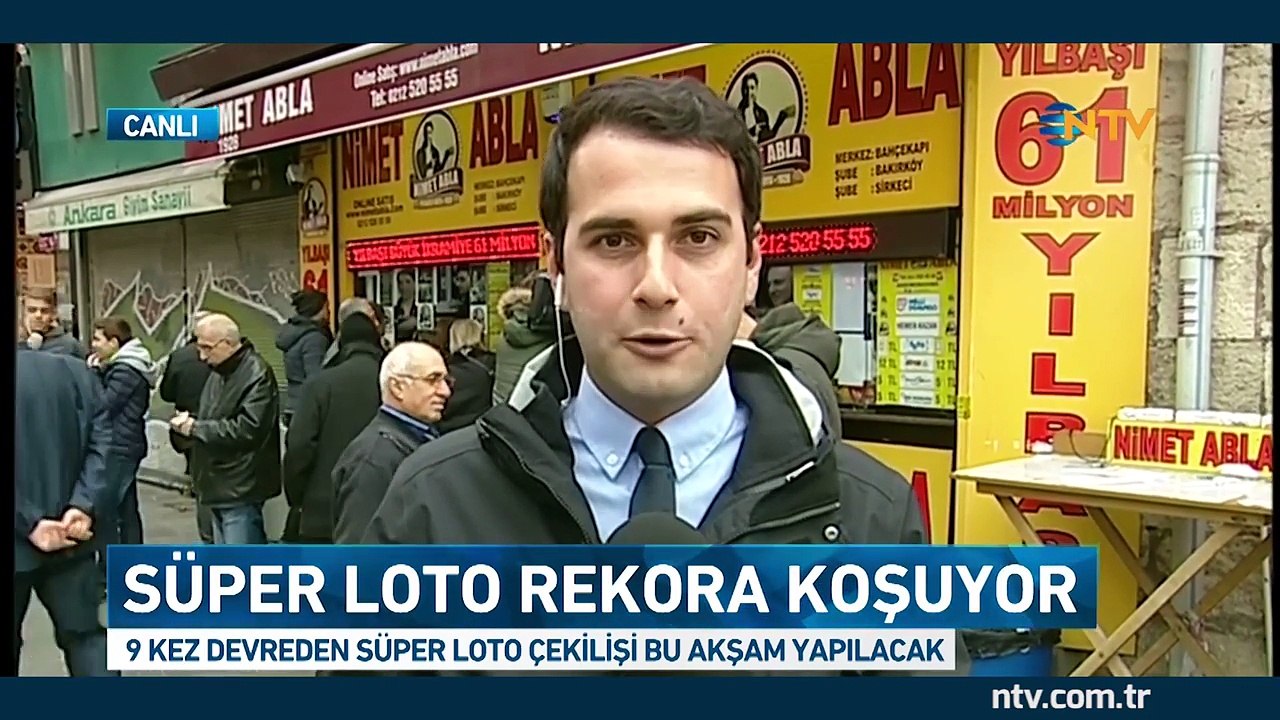 Süper Loto rekora koşuyor (9 haftadır 6 bilen çıkmadı)