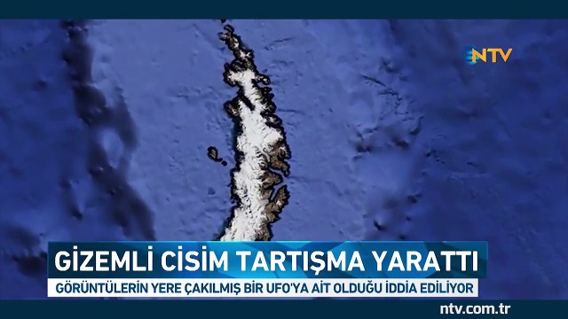 Gizemli cisim tartışma yarattı (Yere çakılmış UFO olduğu iddia ediliyor)