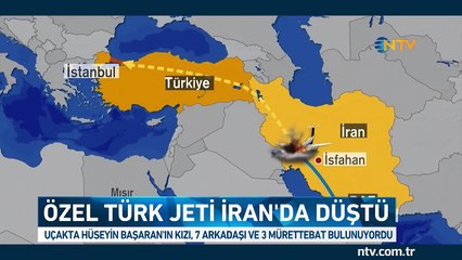 Özel jet neden düştü ? (İran'da düşen jetin kara kutusu bulundu)