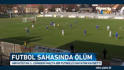 Futbol sahasında ölüm