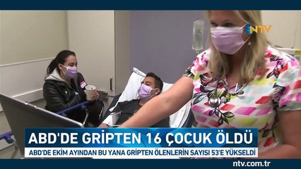 ABD'de grip can almaya devam ediyor (1 haftada 16 çocuk öldü)