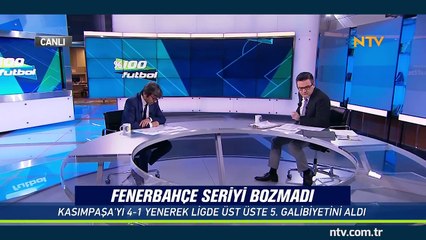 % 100 Futbol Kasımpaşa - Fenerbahçe 28 Nisan 2018
