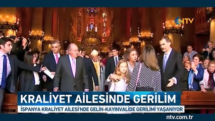 Kraliyet ailesinde gelin-kayınvalide gerilimi kameralara yansıdı