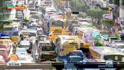 TRAFFIC UPDATE: EDSA Santolan