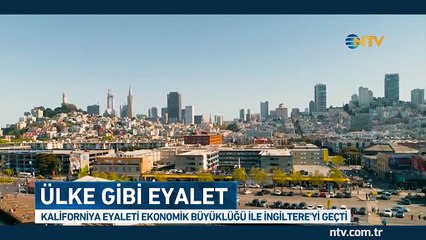Ülke gibi eyalet (Dünyanın en büyük 5. ekonomisi oldu)