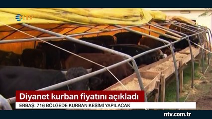 Diyanet kurban fiyatlarını açıkladı