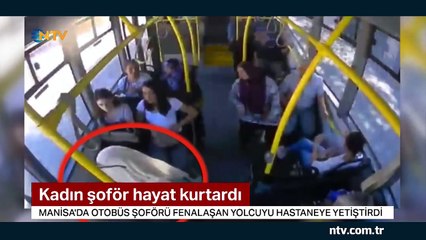 Kadın şoför hayat kurtardı (Ters yola girdi, kırmızı ışıklarda durmadı)