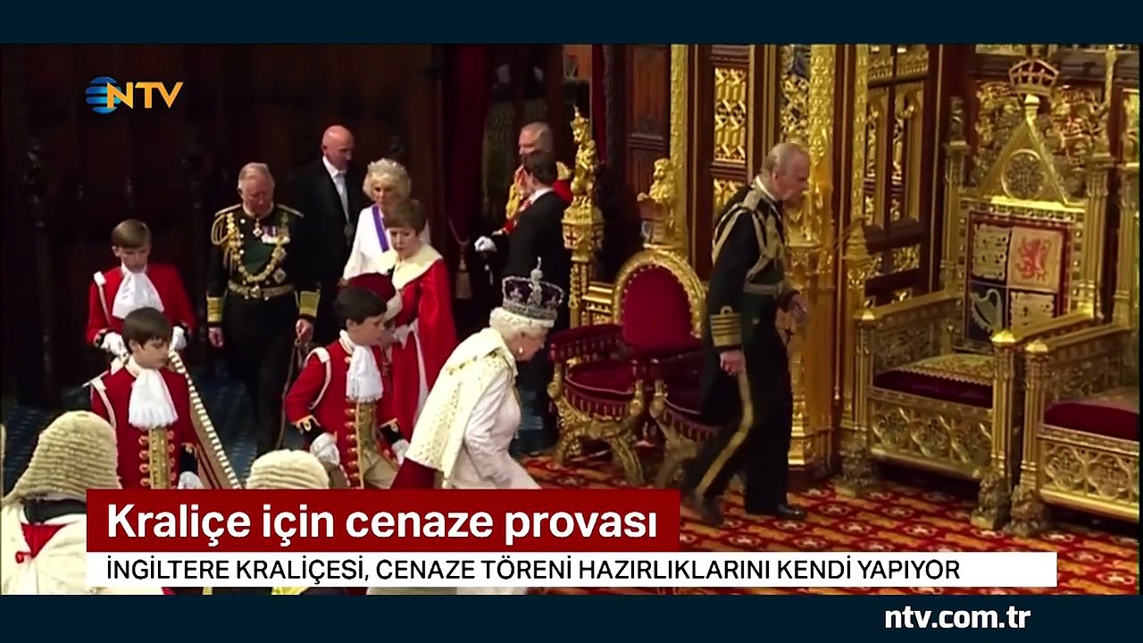 Kraliçe için cenaze provası... (İngiltere Kraliçesi kendi cenaze törenini planlıyor)