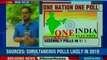 One India One poll: Sources to NewsX says, BJP pushes for 11 Assembly polls