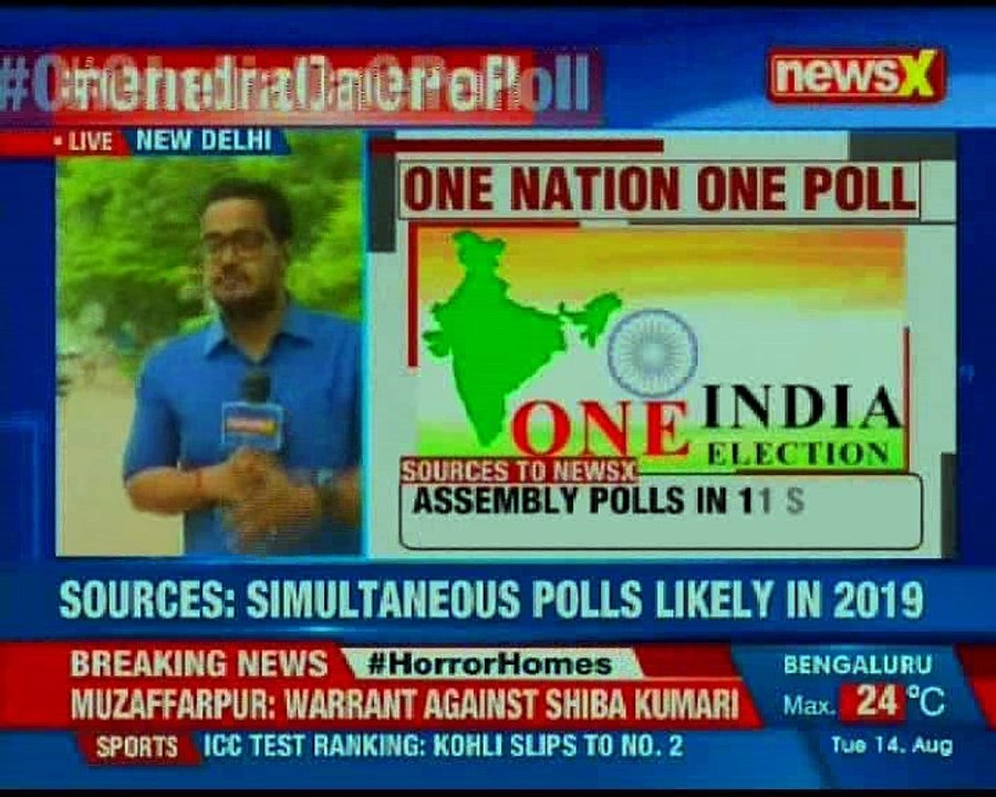 One India One poll: Sources to NewsX says, BJP pushes for 11 Assembly polls