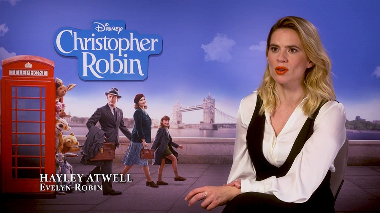 Disney's Christopher Robin - Exclusive Interview With Hayley Atwell