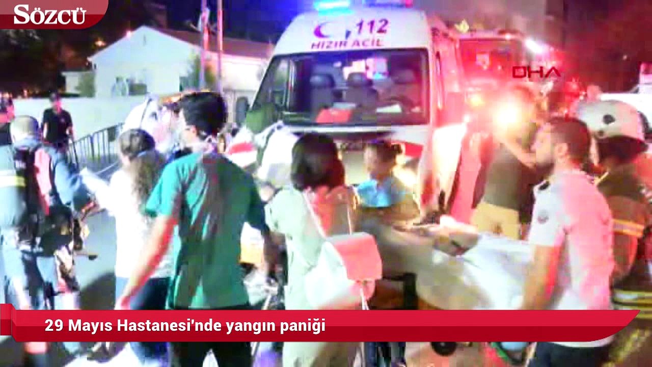29 Mayıs Hastanesi'nde yangın