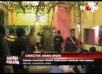 Polisi Gerebek Diskotek Anak-anak di Medan