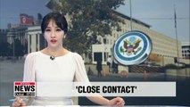 South Korea, U.S. in close contact over North Korea: U.S. State Dept.