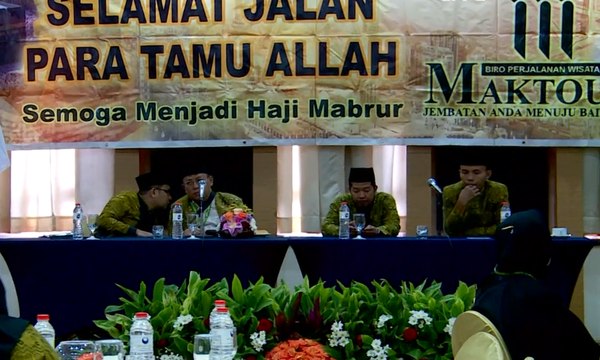 85 Jemaah Calon Haji Maktour Akan Berangkat Ibadah Haji