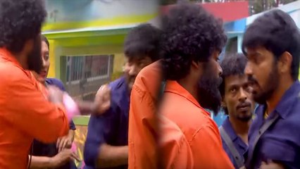 பிக் பாஸ் 2 வீட்டில் அடித்து கொள்ளும் மஹத் - டேனி- வீடியோ