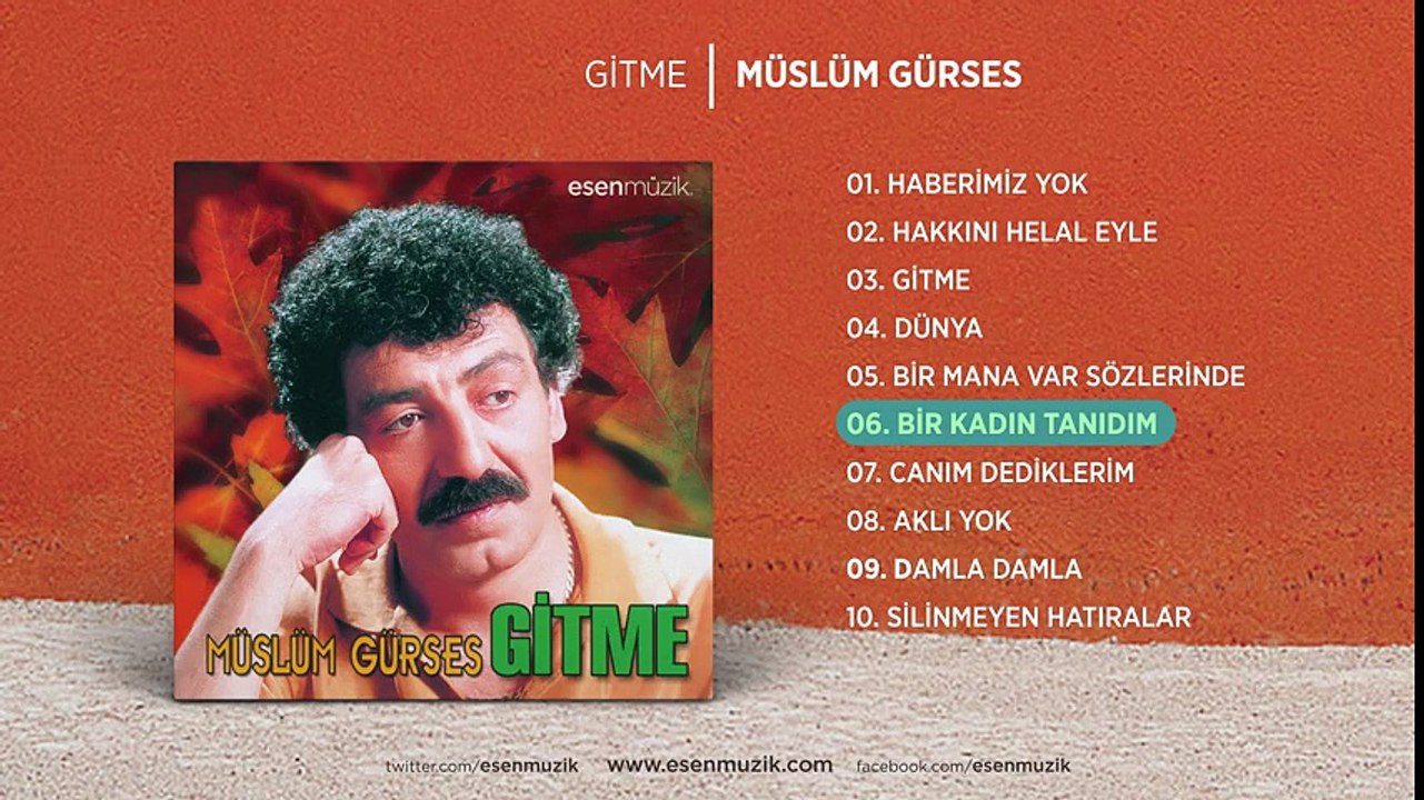 Bir Kadın Tanıdım (Müslüm Gürses) Official Audio #birkadıntanıdım #müslümgürses
