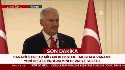 Binali Yıldırım konuşuyor