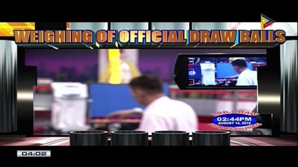 PCSO 4 PM Lotto Draw, August 14, 2018