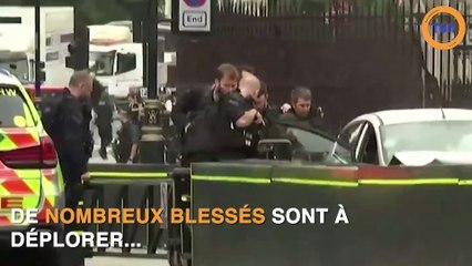 Une voiture fonce dans le Parlement Britannique à Londres, de nombreux blessés sont à déplorer