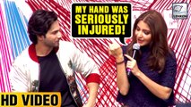 Anushka Sharma INJURED Her Hand While Shooting Sui Dhaga | Varun Dhawan