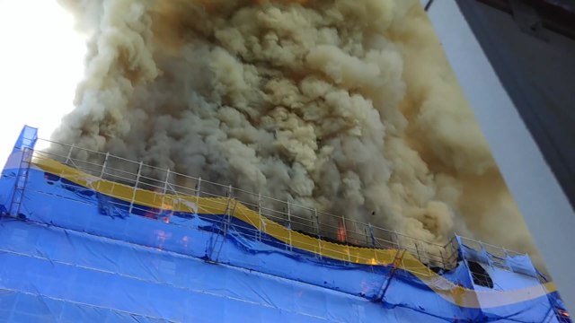 서울 마곡동 공사 현장에서 불...근로자 150명 대피 / YTN