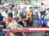 TGB Dampingi Presiden Jokowi Kunjungi Korban Gempa Lombok