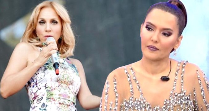 Demet Akalın Atarlı Şarkılar Midemi Bulandırıyor Diyen Sertab Erener'e Canlı Yayında Cevap Verdi