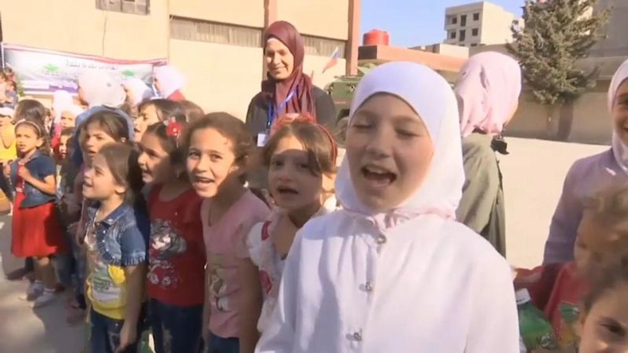 Siria, l'appello  del Governo all'Occidente per i rifugiati